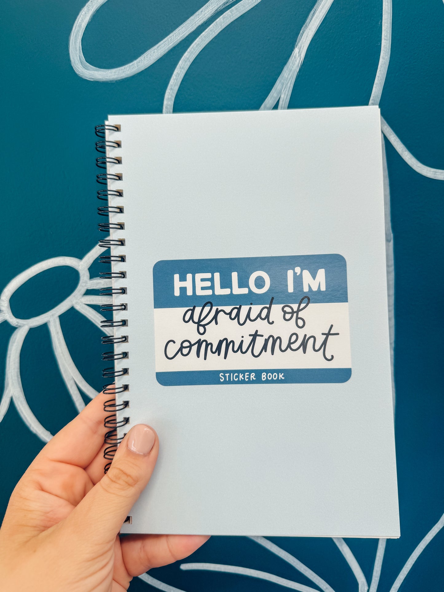 Afraid Of Commitment Sticker Book