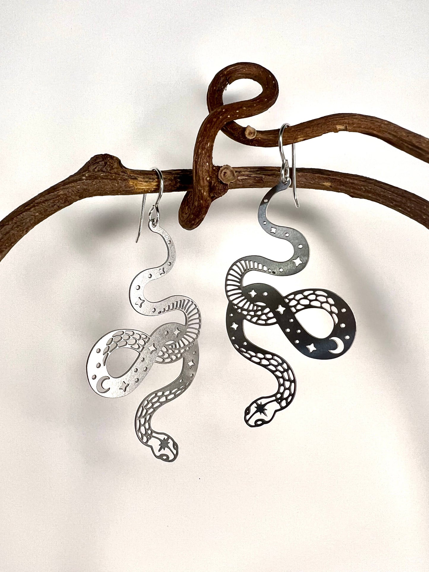 Serpents Search Earrings