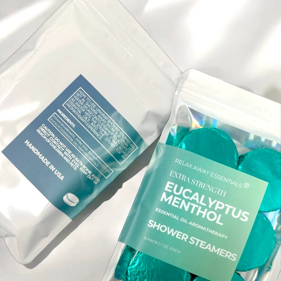 Extra Strength Eucalyptus Menthol Shower Steamers - 6 Pack