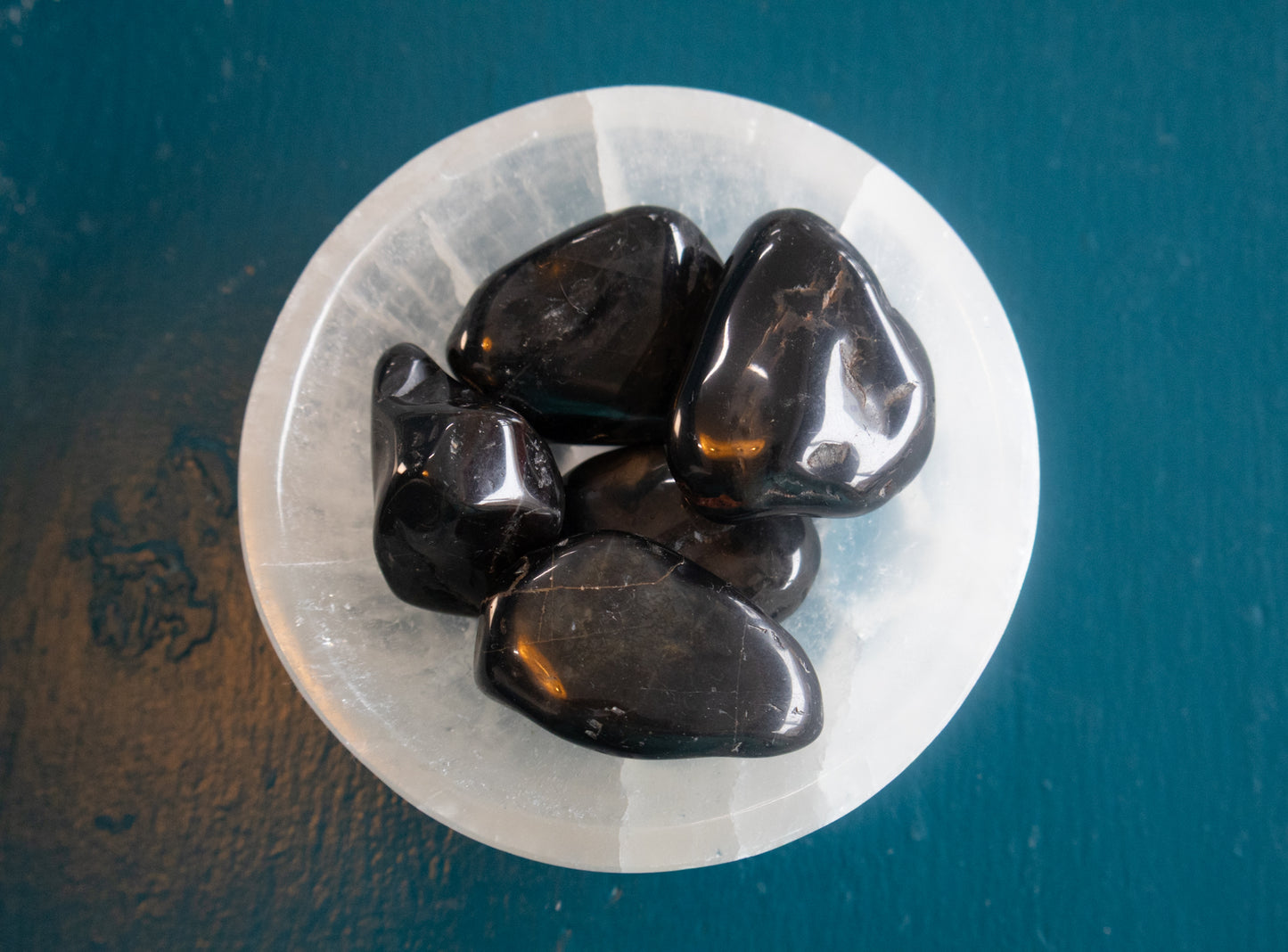 Black Tourmaline Tumbled