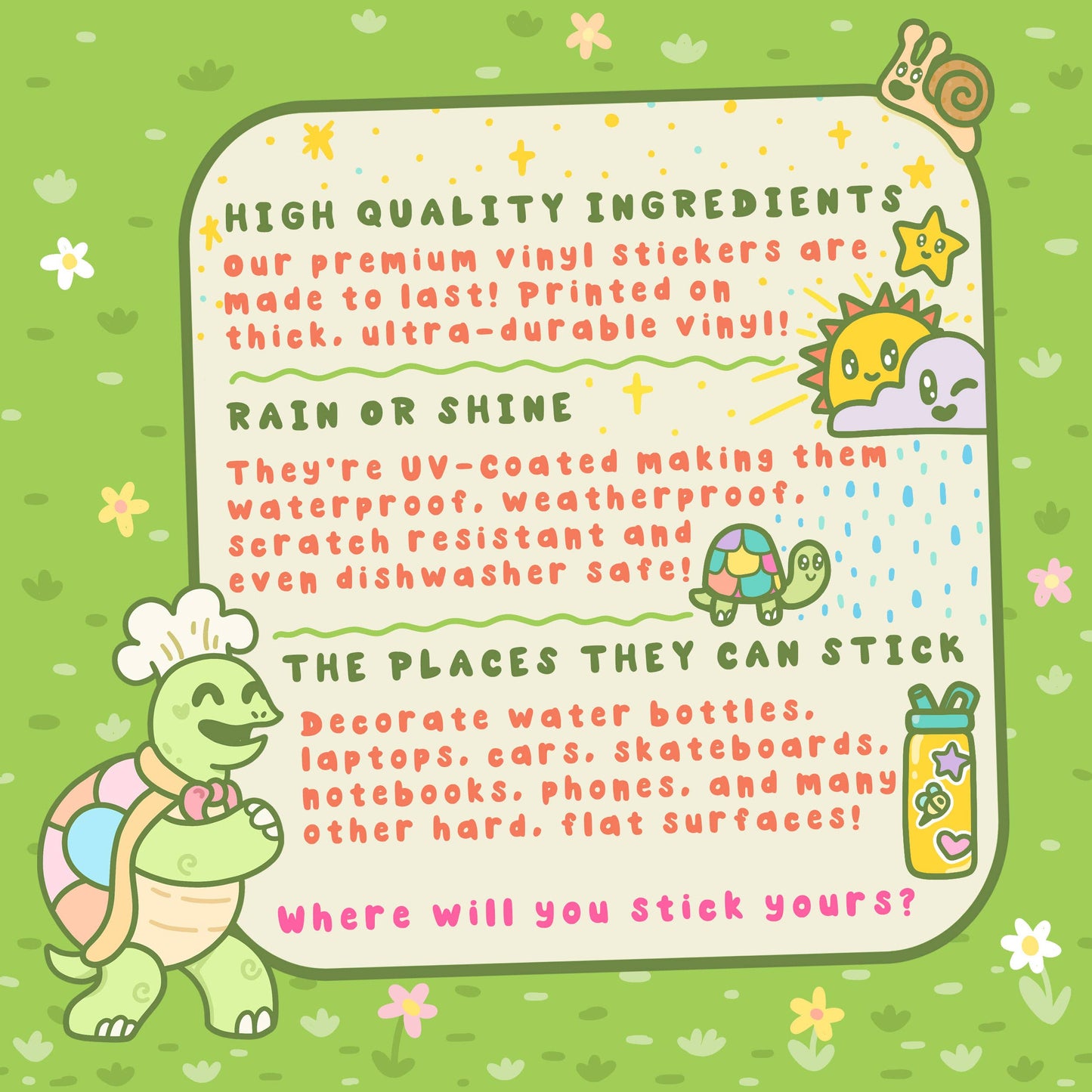 Pride LGBT+ Ally Flag Rainbow Frog Vinyl Sticker