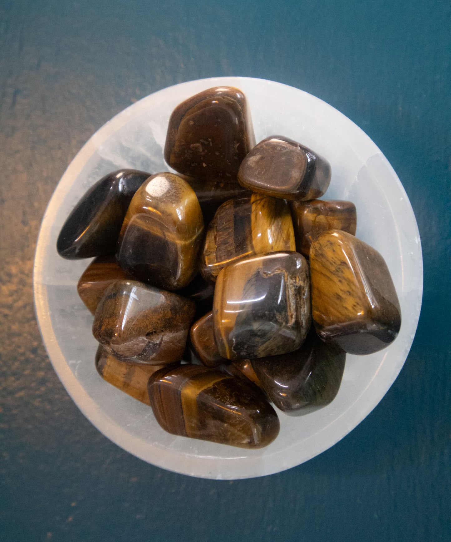 Tiger’s Eye Tumbled