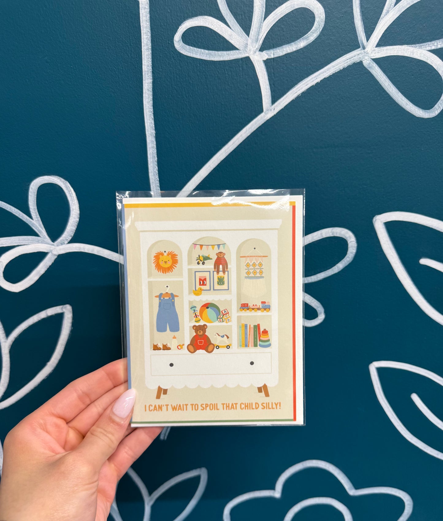 "I Can't Wait To Spoil That Child" Greeting Card