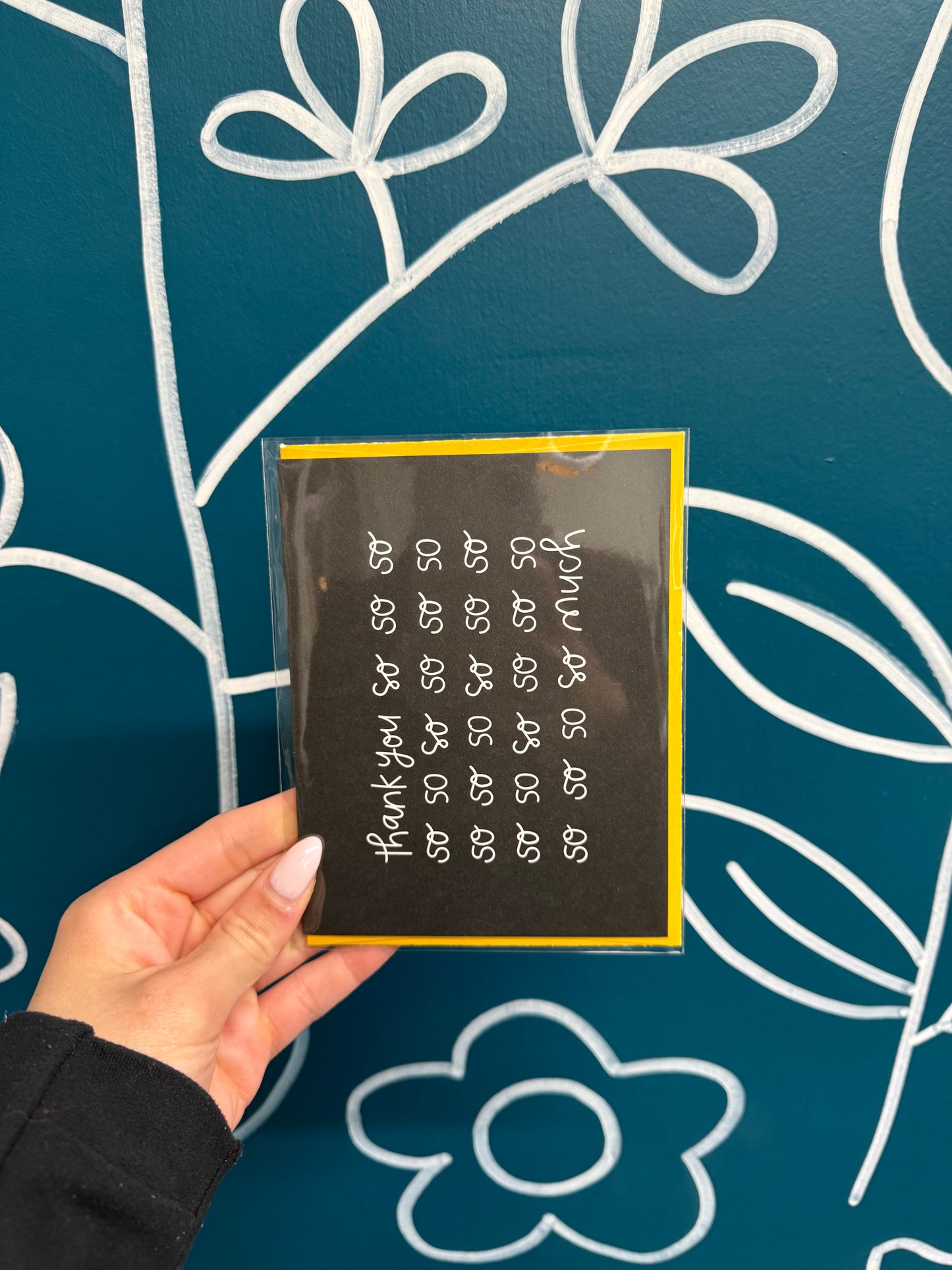 "Thank You So So Much" Greeting Card