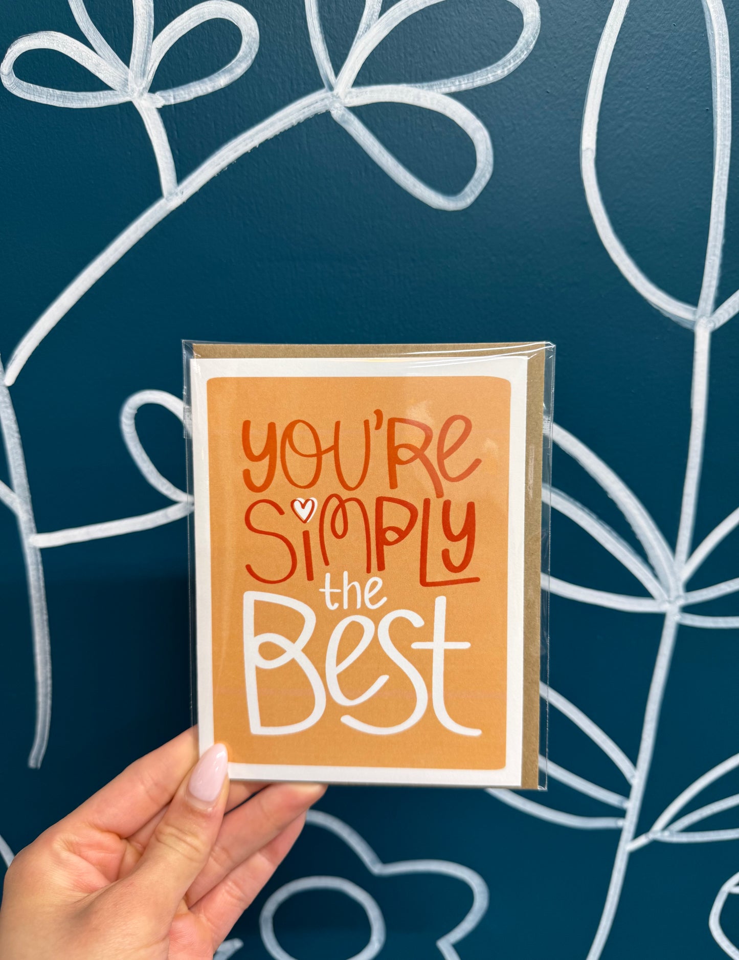"You're Simply the Best" Greeting Card