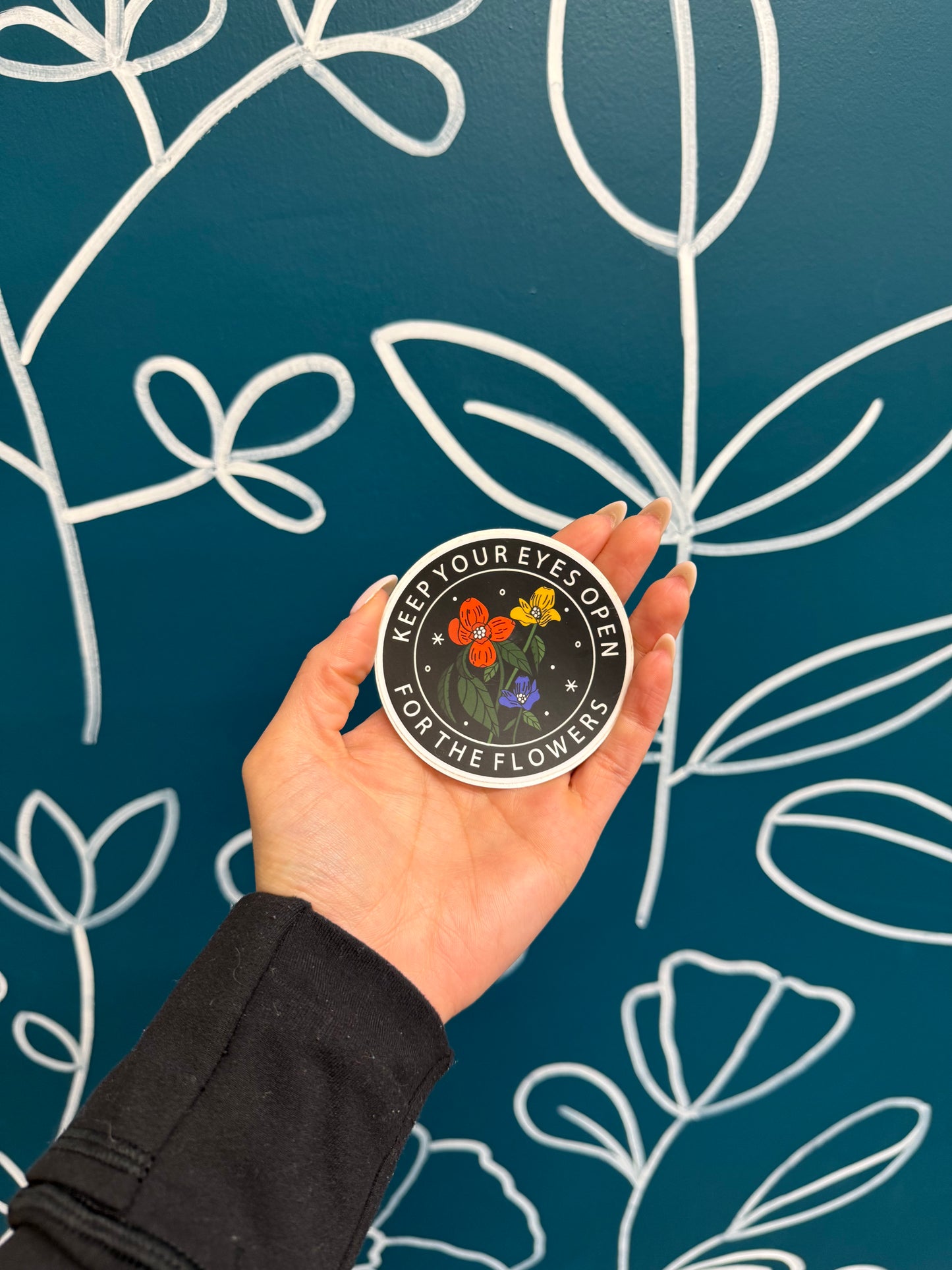 Keep Your Eyes Open Sticker