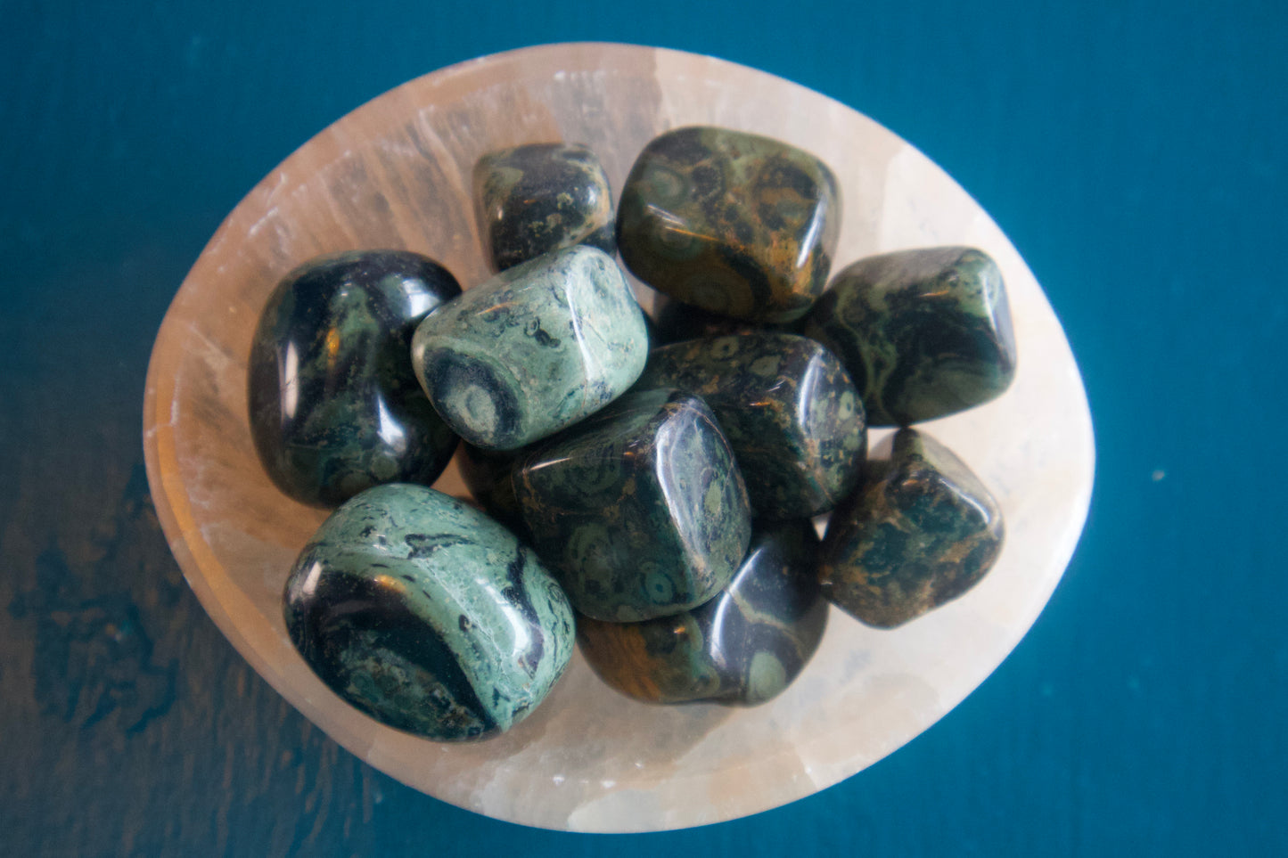 Kambaba Jasper Tumbled
