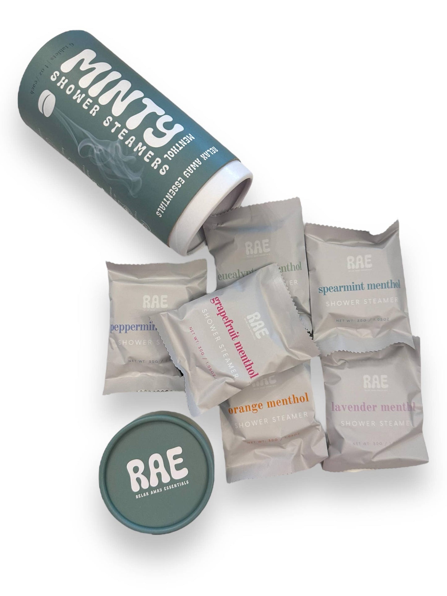 Minty Shower Steamers - 6 Pack