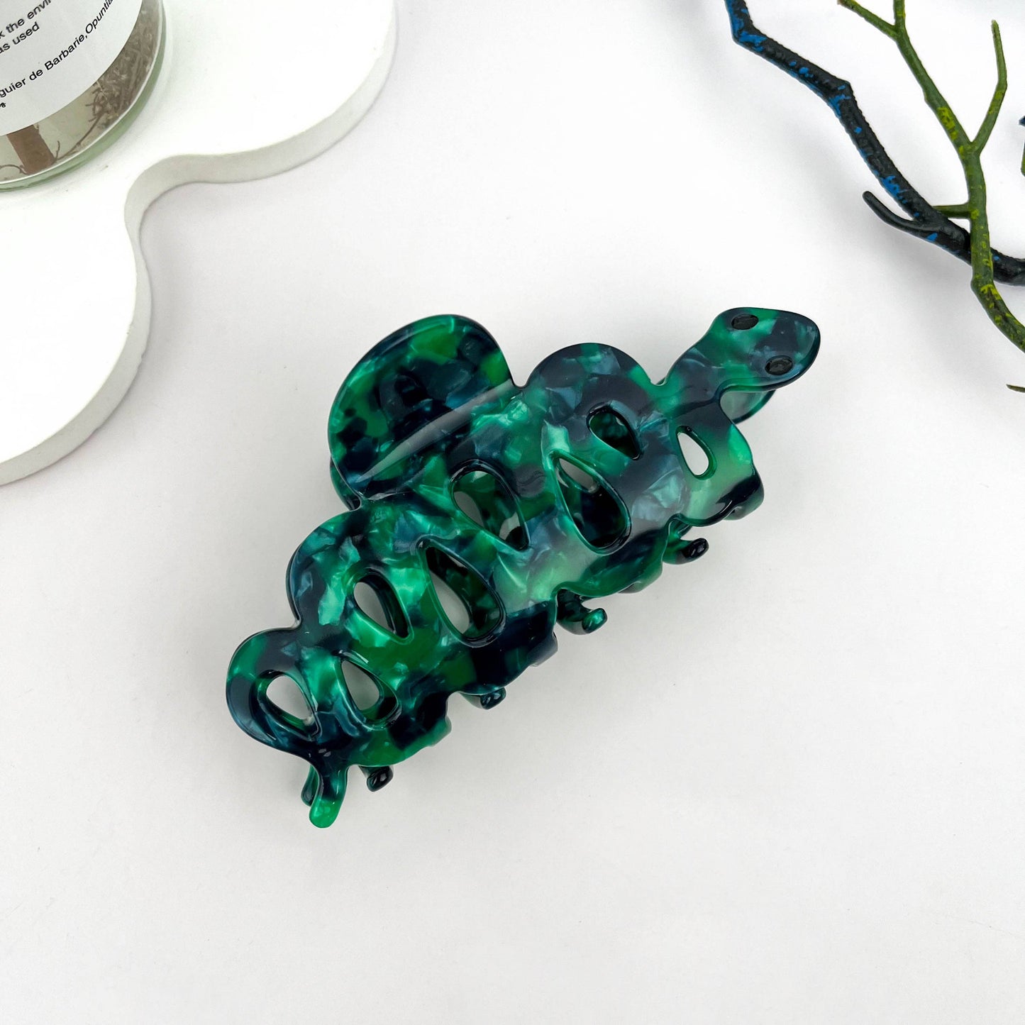 Snake Hair Claw Clip