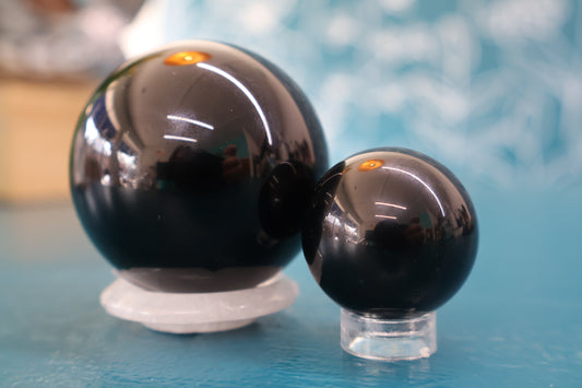 Black Obsidian Sphere