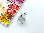 Baby Opossum Pin – Cute Woodland Animal Watercolor Art