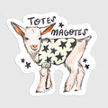 Totes Magotes Baby Goat Vinyl Sticker