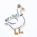 Keep It Silly Goose Vinyl Sticker