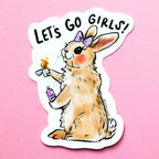 Let's Go Girls Vinyl Sticker