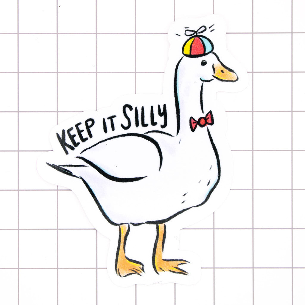 Keep It Silly Goose Vinyl Sticker