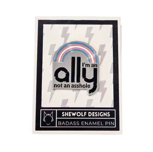 I'm an Ally Transgender Pin
