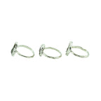 Moldavite Sterling Silver Ring