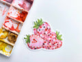 Disco Strawberry Fruit Vinyl Sticker