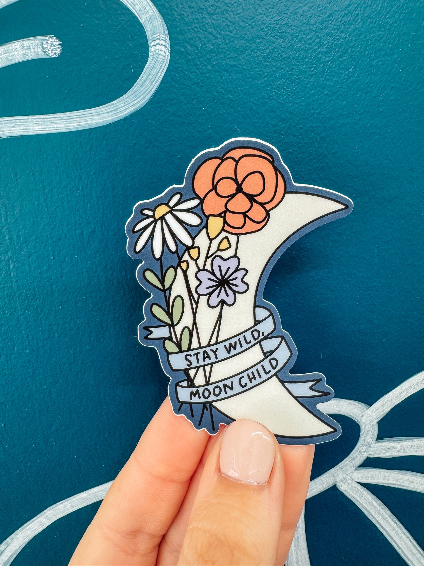 Stay Wild, Moon Child Sticker