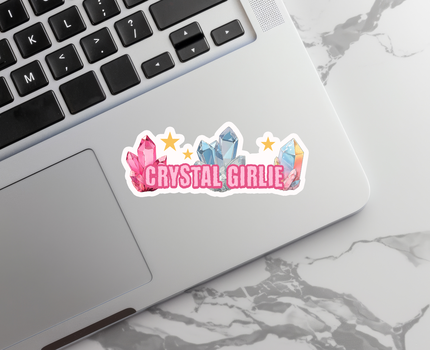 Crystal Girlie Sticker