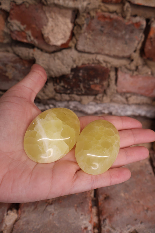 Lemon Calcite Palm