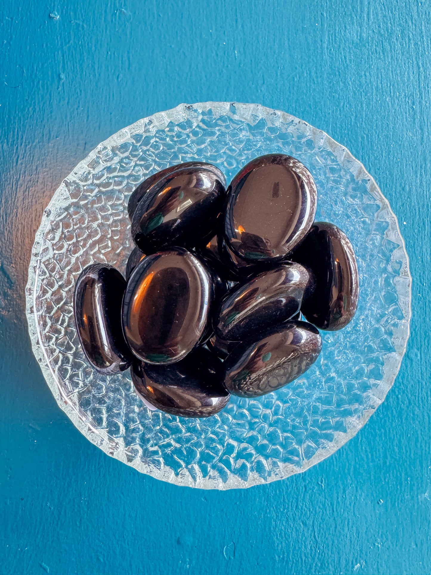 Black Obsidian Palm