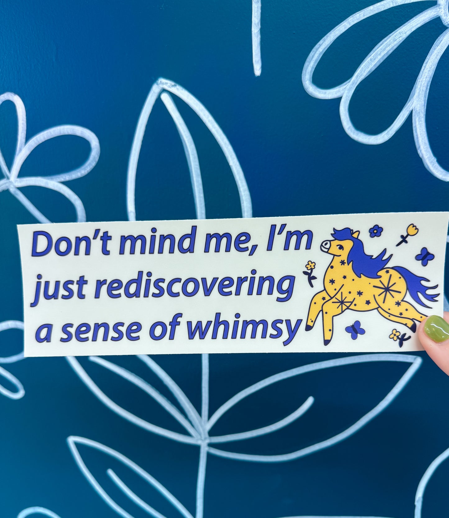 Sense of Whimsy Bumper Sticker