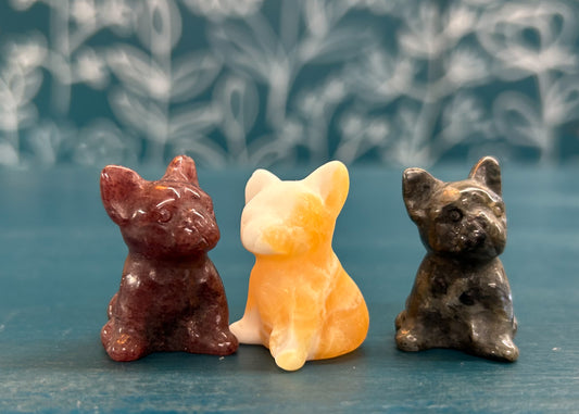 Frenchie Dog Crystal