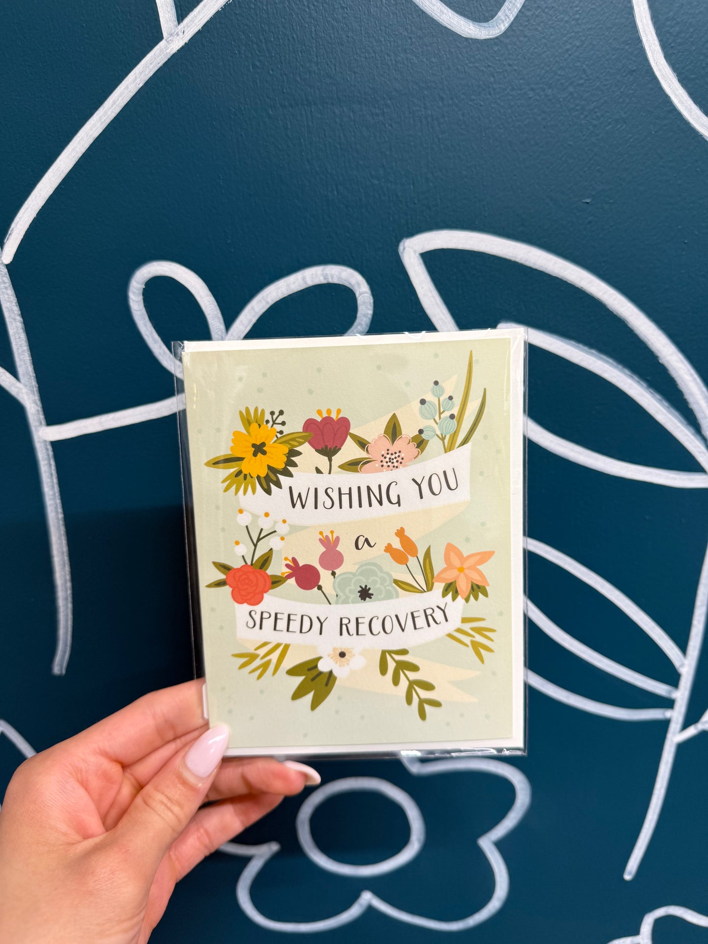 "Speedy recovery" Greeting card