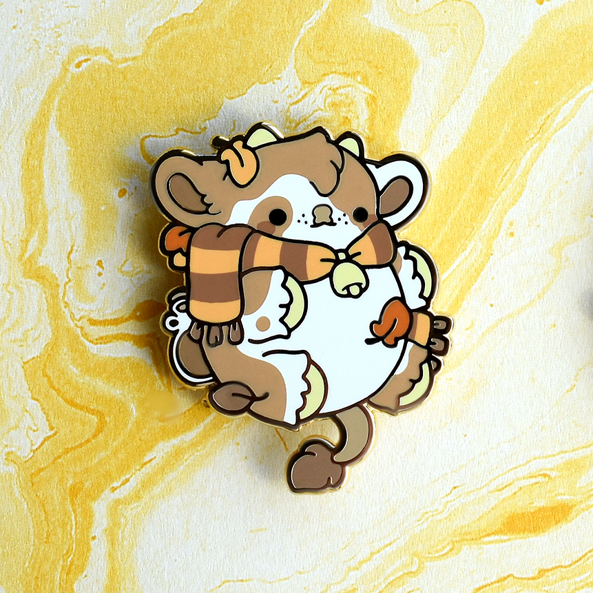 Cow Nugget Blind Bag Enamel Pins