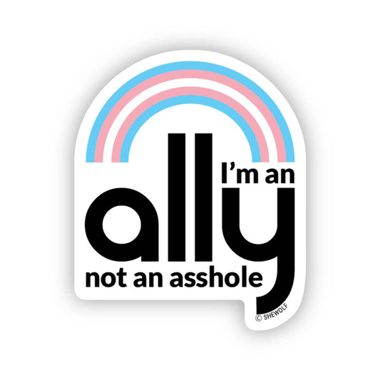 Trans Ally Sticker