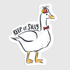 Keep It Silly Goose Vinyl Sticker