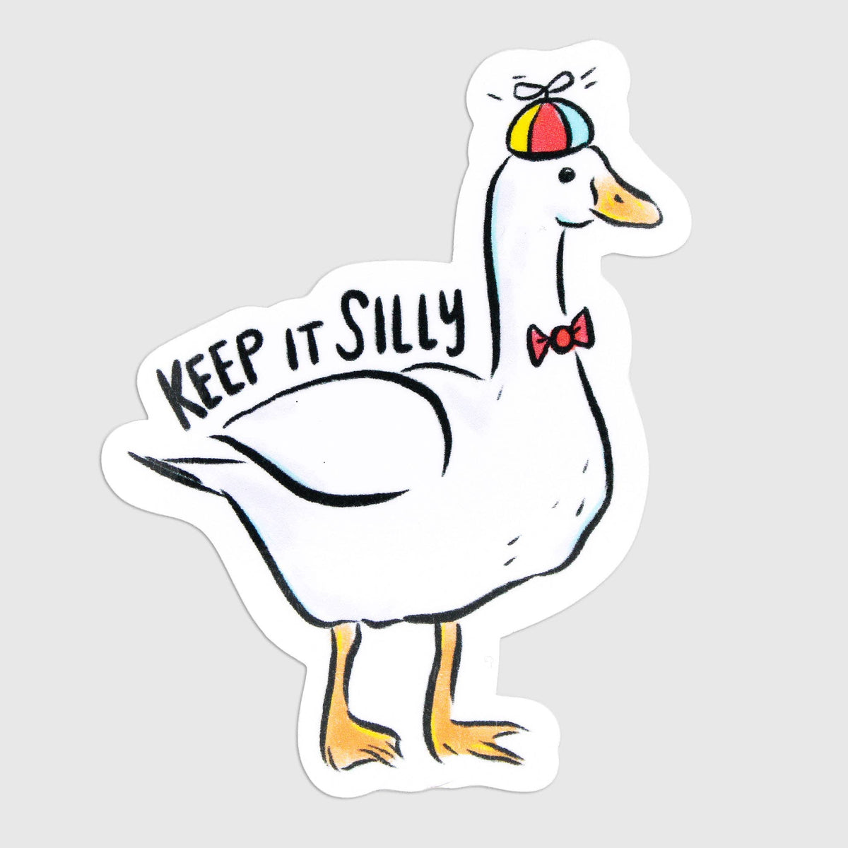 Keep It Silly Goose Vinyl Sticker